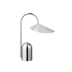Ferm Living Arum Transportabel Lampe Rustfri Stål