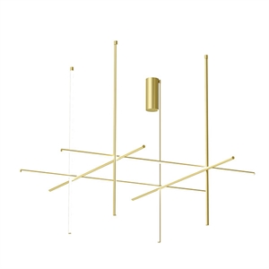 Flos Coordinates C4-L Loftlampe Guld