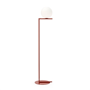 Flos IC F1 Gulvlampe Mørk Rød