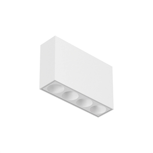 Flos Light Shadow Surface 4 Spots Loftlampe Hvid