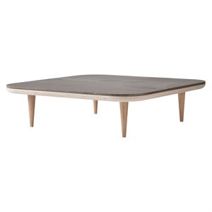 &Tradition Fly SC11 Sofabord Hvid Olieret Eg/Azul Valverde Marmor