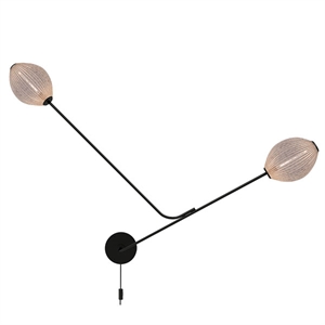 GUBI Satellite Væglampe Creme Hvid Semi Mat