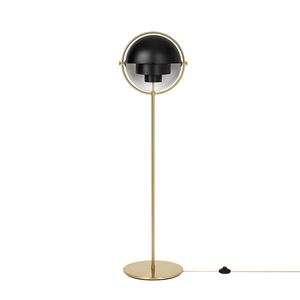 GUBI Multi-Lite Gulvlampe Messing & Sort