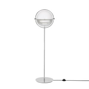 GUBI Multi-Lite Gulvlampe Krom & Hvid