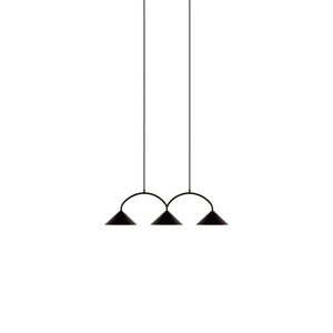 Globen Lighting Curve 3 Pendel Sort