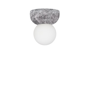 Globen Lighting Torrano 13 Væg/Loftlampe Grå Marmor