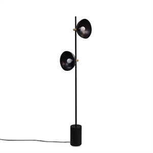 Handvärk Studio Gulvlampe Sort & Messing