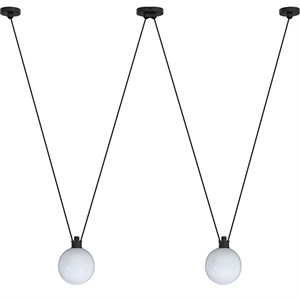 Lampe Gras N324 Loftlampe med Glaskupler