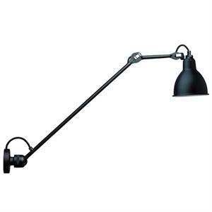 Lampe Gras N304 L60 Væglampe Mat Sort Hardwired