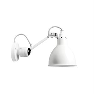 Lampe Gras N304 Væglampe Hvid & Hvid Hardwired