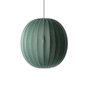 Made By Hand Knit-Wit Round Pendel Ø75 Tweed Green