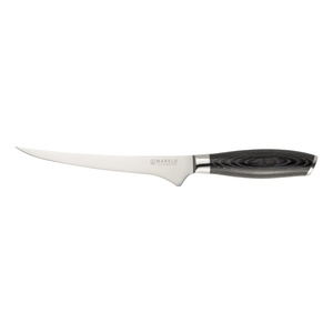 Mareld Akio Japanese Fleksibel Filetkniv 19 cm Sort