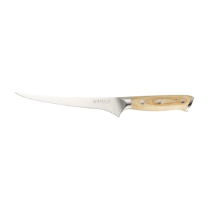 Mareld European Filetkniv 19 cm Lys Træ