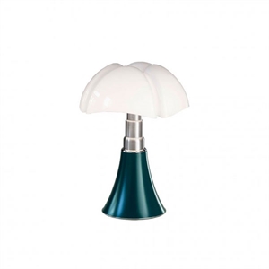 Martinelli Luce Pipistrello 1965 Bordlampe Mini Blågrøn U. Ledning