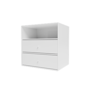Montana Mini 1006 Reol med 2 Skuffer New White