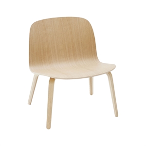 Muuto Visu Lænestol M. Træ Base Eg