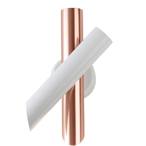 Nemo Tubes 2 Væglampe Hvid/ Kobber
