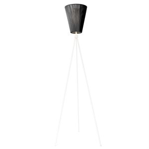 Northern Oslo Wood Gulvlampe Hvid Fod & Valgfri Skærm