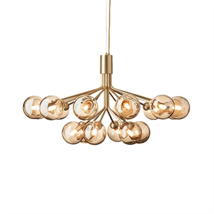 Nuura Apiales 18 Lysekrone Messing/Guld