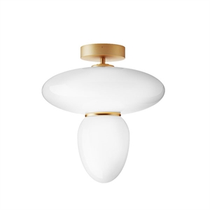 Nuura Rizzatto 42 Loftlampe Opal/ Messing