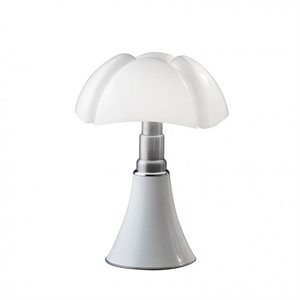 Martinelli Luce Pipistrello 1965 Bordlampe Medium Hvid