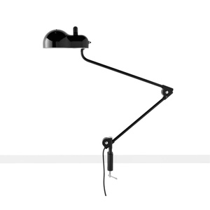 Stilnovo Topo Morsetto Bordlampe Sort