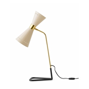 Stilnovo Megafono Bordlampe 2 Guld/Ivory