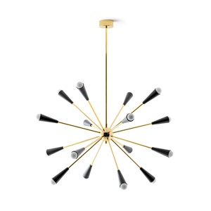 Stilnovo Sputnik Pendel 16 Guld/Sort