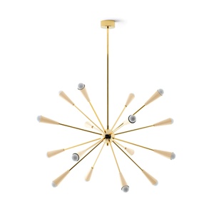 Stilnovo Sputnik Pendel 16 Guld/Ivory