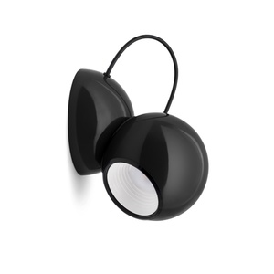 Stilnovo Gravitino Væglampe Glossy Black