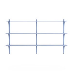 Swedese Levi Hylde 180 cm 3 Hylder Mæssing/Blå/Ask