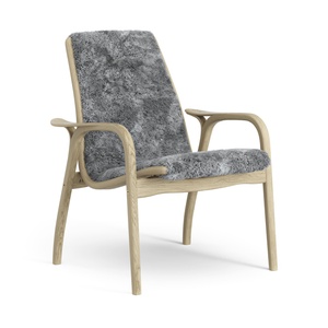 Swedese Laminett Lænestol Egefiner/Scandinavian Grey/Fåreskind