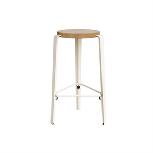 TipToe MI LOU Skammel Egetræ/Cream White