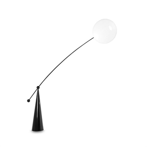 Tom Dixon Opal Arc Gulvlampe Hvid