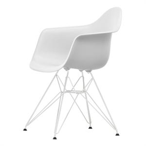 Vitra Eames Plastic RE DAR Spisebordsstol Cotton White/Hvid