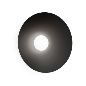 Wever & Ducré CLEA 2.0 Væglampe 2700K Mat Sort