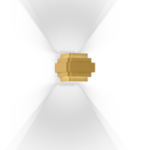 Wever & Ducré J.J.W. 02 Væglampe Guld