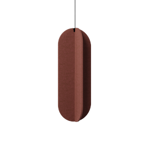 Wever & Ducré SOLLI COCOON 3.0 Pendel Felt Oxide Red