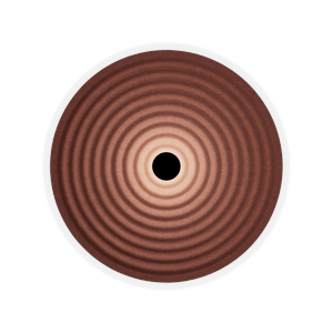 Wever & Ducré TAPIS SOFT 1.0 Væglampe Felt Oxide Red