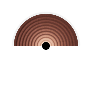 Wever & Ducré TAPIS SOFT 2.0 Væglampe Felt Oxide Red