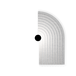 Wever & Ducré TAPIS SOFT 3.0 Væglampe Felt Marble Grey