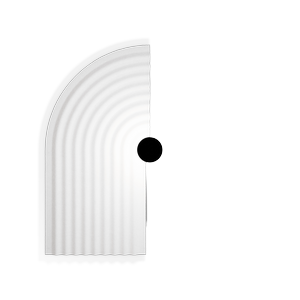 Wever & Ducré TAPIS SOFT 4.0 Væglampe Felt White