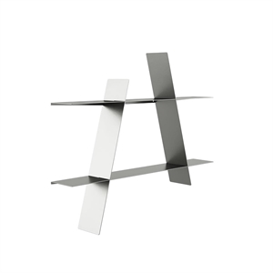Andersen Furniture A-Shelf Hylde Stor 78x12x67 Sølv
