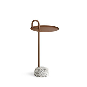 HAY Bowler Sidebord Granit/Pale Brown