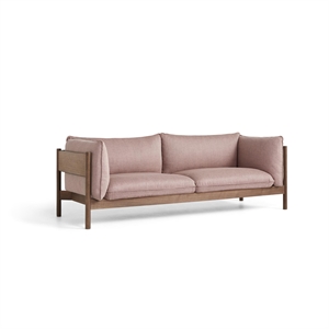 HAY Arbour 3-Personers Sofa Valnød/Re-Wool 648