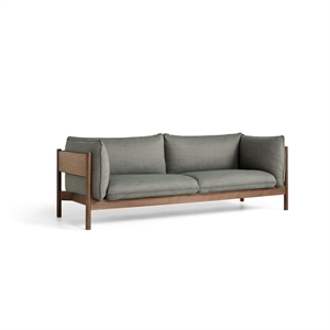 HAY Arbour 3-Personers Sofa Valnød/Atlas 931