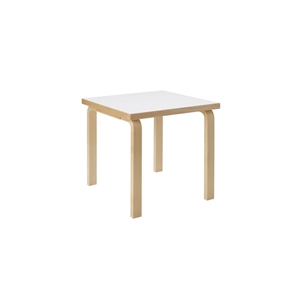 artek Aalto 80C Square Børnebord H60 Hvid