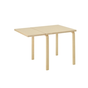 artek Aalto DL81C Spisebord Med Klap Birk