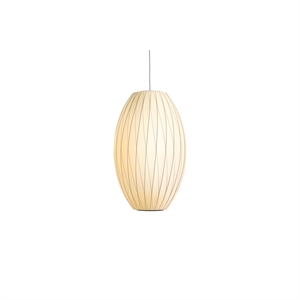 HAY Nelson Cigar Crisscross Bubble Pendel Mellem Off-White