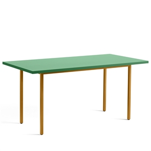 HAY Two-Colour Spisebord L160 Ochre/Green mint